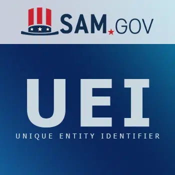 Unique Entity Identifier (UEI number) is required for federal procurement and to bid on contracts with the U.S. government. Learn how to get your UEI on SAM.gov. 
